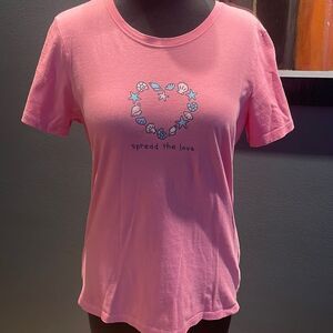 🖤LIFE IS GOOD PINK TOP SIZE S🖤